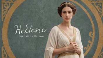 Et bilde som representerer navnet Helene, med en feminin og elegant touch.