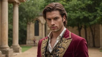 En person med en unik stil, inspirert av Daniel, som står selvbevisst med en dristig outfit.