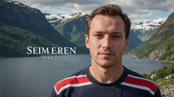 Et bilde av en person med etternavnet Selmersen, med en norsk bakgrunn eller setting.