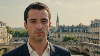 En mann med et vennlig smil og en fransk-inspirert drakt