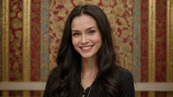 Et portrett av en kvinne med en mild uttrykk, som representerer navnet Tatiana