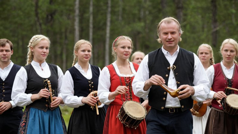 norske ord, tradisjonell musikk, dans, folkemusikk, kulturtradisjoner