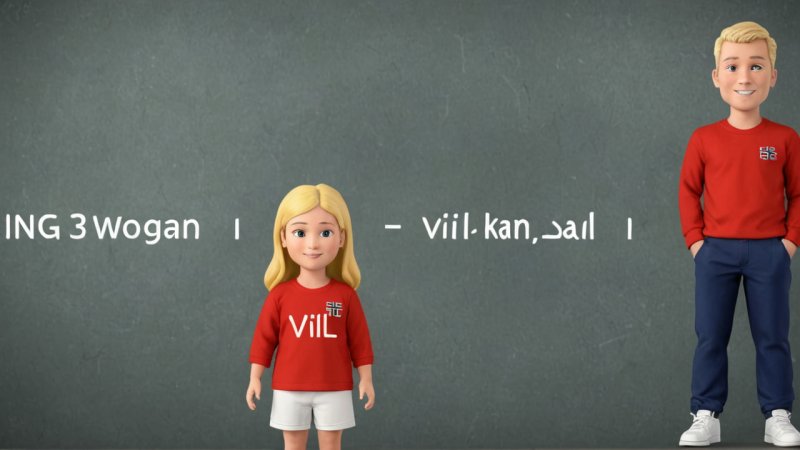 norsk språk, hjelpeverb, kan, vil, skal, grammatikk, språklæring
