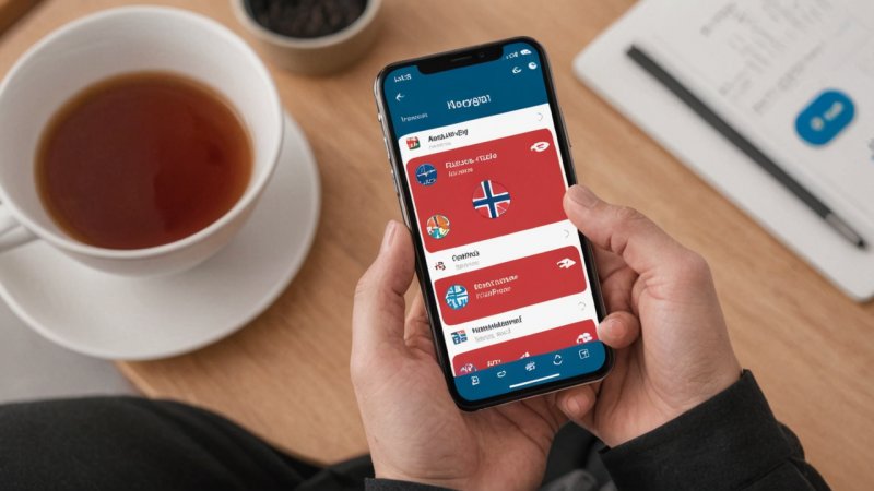 lære norsk, språklæringsapper, norsk språk, studieplan, praktisere med innfødte talere