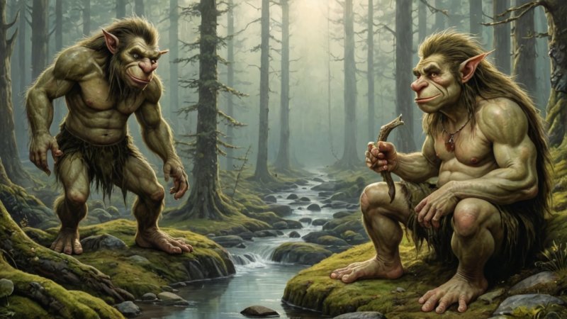 norsk språk, eventyr, mytologi, norske ord, folkeminner, kultur, språklæring