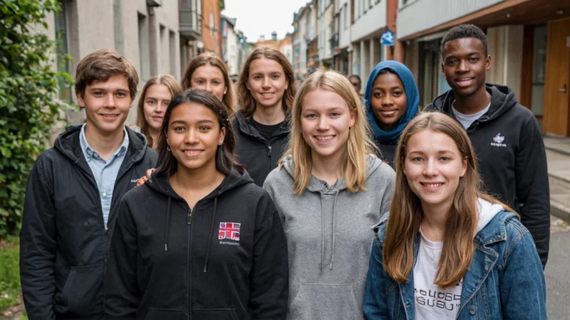 ungdomsengasjement, norsk språk, aktivisme, samfunn, utdanning