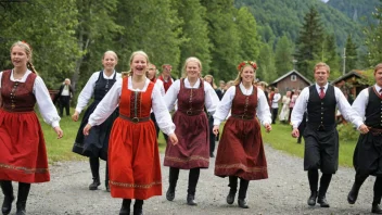 norsk språk, tradisjoner, festivaler, språkutvikling, kulturarv