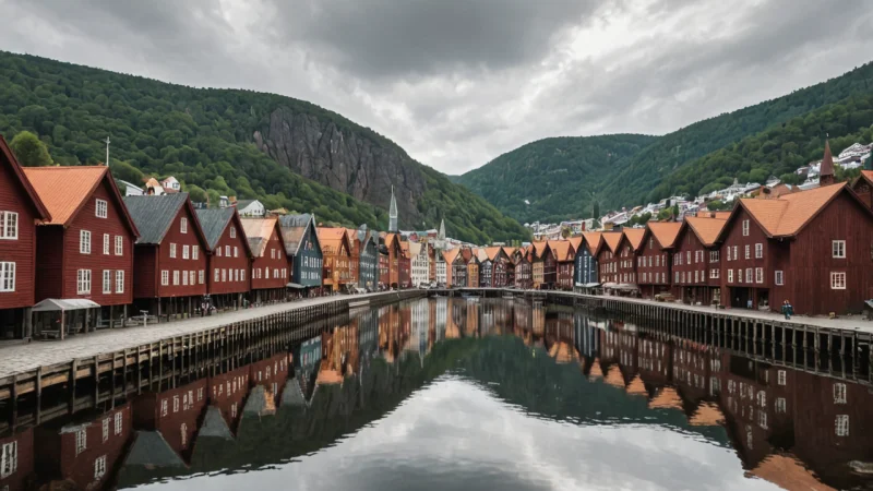 Bryggen, Røros, UNESCO, kulturarv, Norge, kulturelle steder, historisk sammenligning