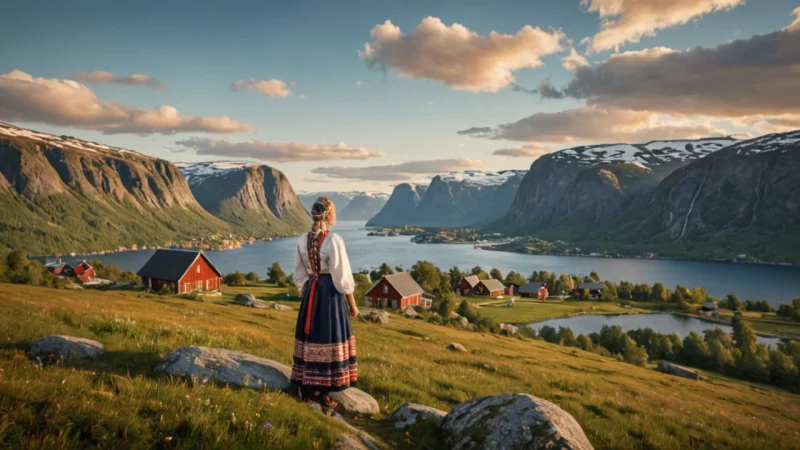 norsk identitet, språk, kultur, tradisjoner, utvikling av norsk språk