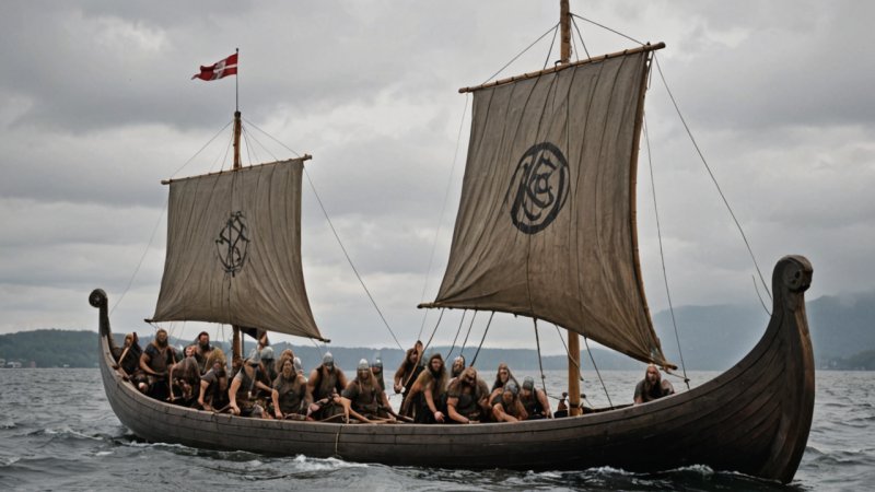 norsk språk, vikingtiden, norrønt, runer, kulturell påvirkning, språkutvikling, Norges historie
