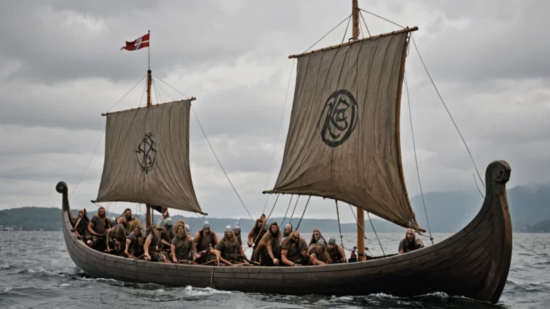 norsk språk, vikingtiden, norrønt, runer, kulturell påvirkning, språkutvikling, Norges historie