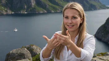kroppsspråk, kommunikasjon, norsk kultur, gester, uttrykk, non-verbal kommunikasjon