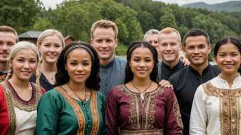 norske ord, etnisk mangfold, språk og kultur, inkludering, flerkulturell Norge
