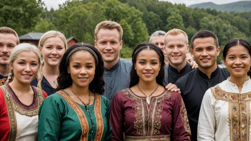 norske ord, etnisk mangfold, språk og kultur, inkludering, flerkulturell Norge