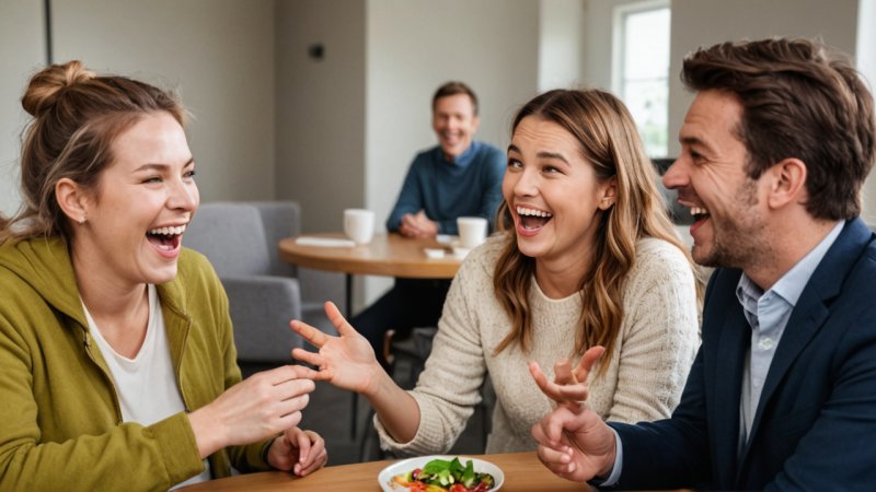 norsk språk, humor i kommunikasjon, språklæring, idiomatiske uttrykk, effektiv kommunikasjon