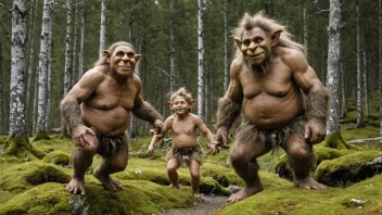 norsk folklore, tradisjoner, troll, kulturelle feiringer, myter, eventyr, håndverk