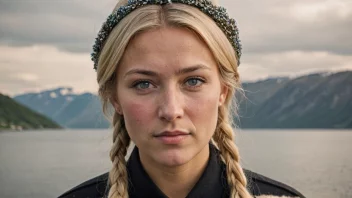 Et bilde av en kvinne med et selvbevisst uttrykk, som symboliserer navnet Heges.