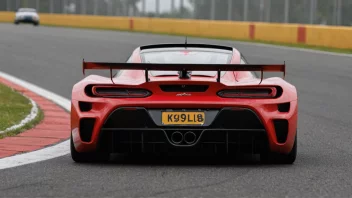 En bilens bakre spoiler med en flipper-lignende design, brukt for å forbedre aerodynamikken.