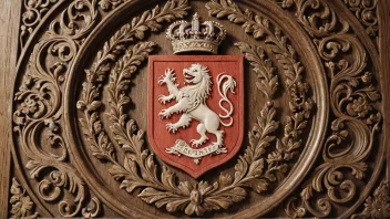 Et tradisjonelt norsk familievåpen med navnet Gerhards, som symboliserer familiens historie og kulturelle betydning.