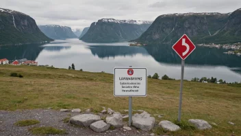 Et malerisk bilde av Lahnsteins i Norge