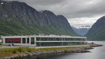 Hovedkontoret til Norsar, et norsk selskap som spesialiserer seg i seismologisk forskning og overvåkning