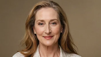 Et portrett av en kvinne med navnet Meryl.