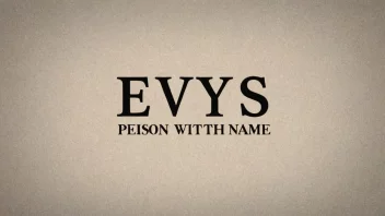 Et bilde som representerer navnet eller ordet Evys